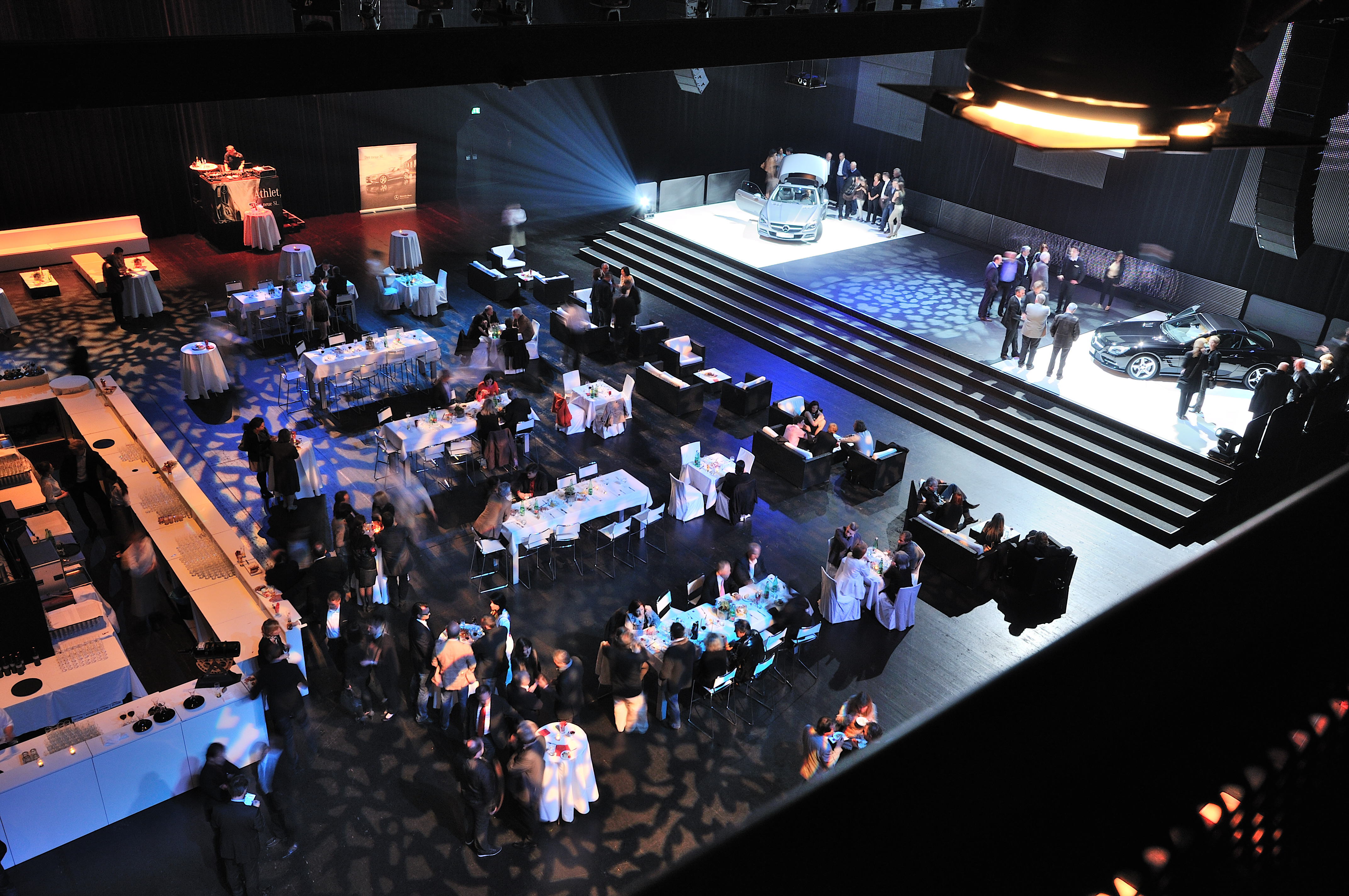 Mercedes SL Präsentation auf der Werkstattbühne im Festspielhaus Bregenz © Heli Luger