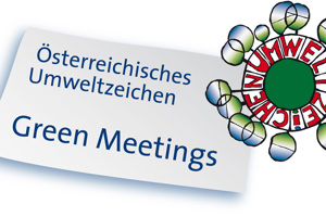 Logo Österreichisches Umweltzeichen Green Meetings