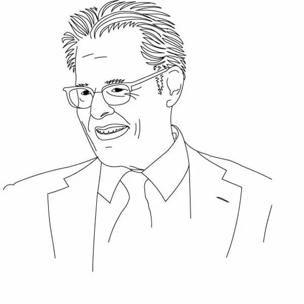 Bleistiftzeichnung, Franz Salzmann, Festspielhaus Bregenz 