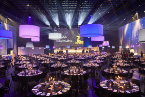 Weihnachtsfeier auf der Werkstattbühne im Festspielhaus Bregenz